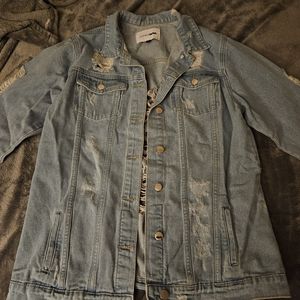 Fashon nova jean jacket large